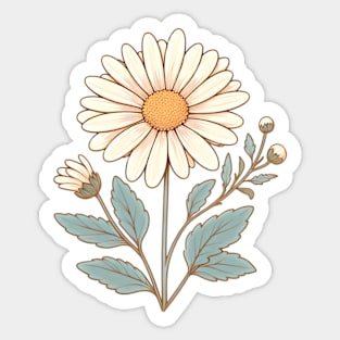 Daisy design Sticker